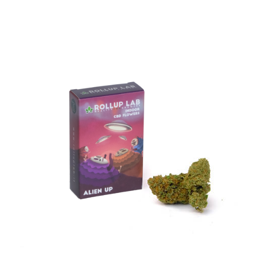 AlienUp-pack-infiorescenze-RollupLab-canapa-legale-cannabis-cbd-indoor